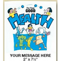 For Your Good Health Stock Design 8-Page Coloring Book